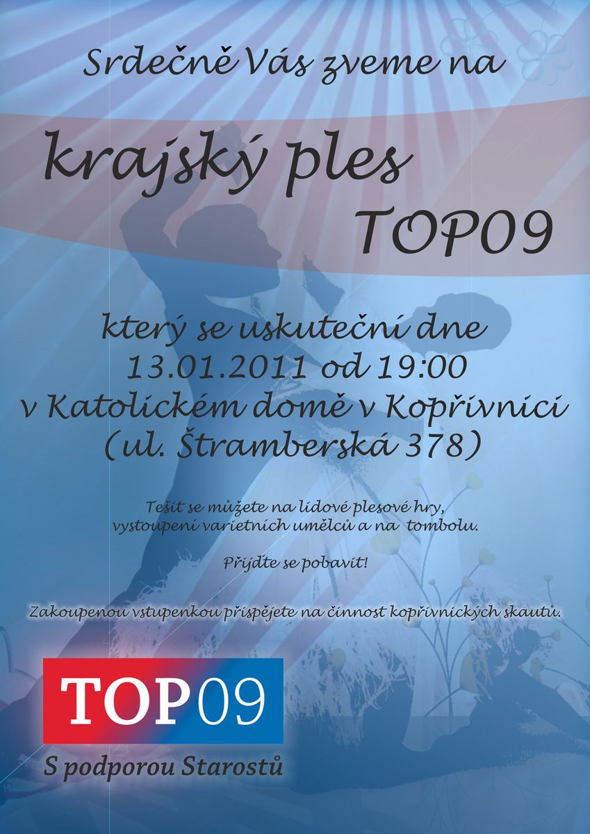 Krajský ples TOP09